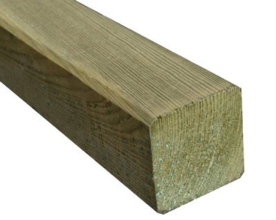 Rubrik Vierkantpfosten Holz